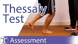 Thessaly Test⎟Meniscus Lesion [upl. by Eyaj]