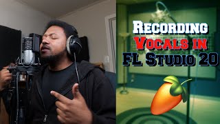 Easy way to set up microphone for recording FL Studio 20 Quick Tip [upl. by Nnylrats]