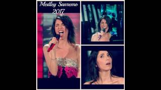 Giorgia  Medley Sanremo 2017 E poi Come saprei Di sole e dazzurro [upl. by Fineman]