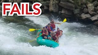 Fails Kayak amp Rafting Fail Compilation [upl. by Gensler]