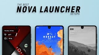 The Best Nova Launcher Setups 20 [upl. by Frohman]