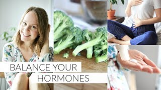 BALANCE YOUR HORMONES  7 tips to balance hormones naturally [upl. by Blayze]