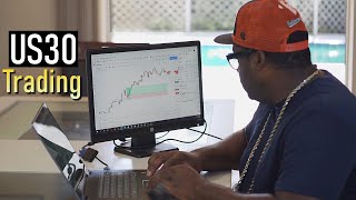 How To Day Trade US30 Step By Step For Beginners  Simple Trading Guide [upl. by Iem]