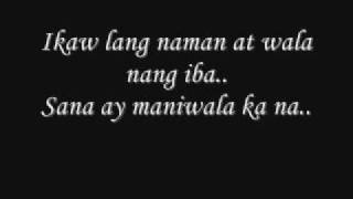 Ikaw lang by Chad Borja w lyrics [upl. by Neirrad]