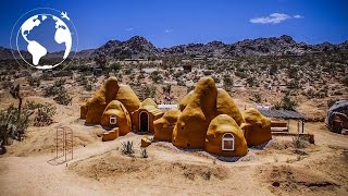 WOMAN Builds Breathtaking SUSTAINABLE DOME HOMES [upl. by Oirad]