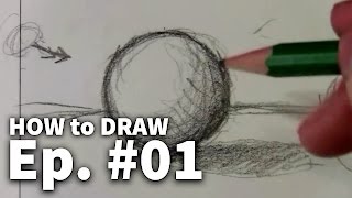 Learn To Draw 01  Sketching Basics  Materials [upl. by Endres]