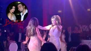 Haifa Wehbe in a private wedding in Lebanon Beirut DancingEXCLUSIVE HD [upl. by Nylecoj]