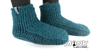 MonkGammlos Hüttenschuhe häkeln Teil 2 [upl. by Emarie]