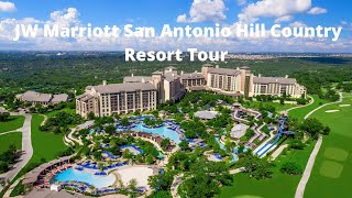 JW Marriott San Antonio Hill Country Resort amp Spa Tour [upl. by Dodds]