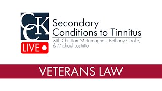 Secondary Conditions to Tinnitus VA Claims [upl. by Rawden949]