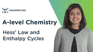 Hess Law and Enthalpy Cycles  Alevel Chemistry  OCR AQA Edexcel [upl. by Countess51]