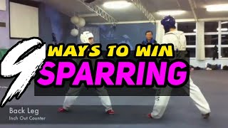 How to Win Sparring Taekwondo [upl. by Palestine]