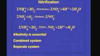 Lecture 24 AerationNitrification and Denitrification [upl. by Colvert]