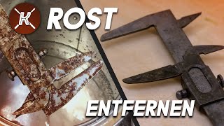 Rost mit Essig entfernen  So gehts [upl. by Vipul]