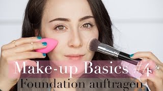 Foundation richtig auftragen I Methoden amp Arten I Makeup Basics 4 I Hatice Schmidt [upl. by Ainotahs416]