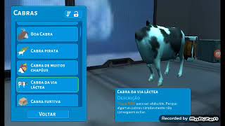 Como conseguir todas as cabras do goat Simulator space [upl. by Olenta]