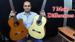 Guitar 106  Flamenco Guitar vs Classical Guitar  English Dr ANTF [upl. by Aydiv]