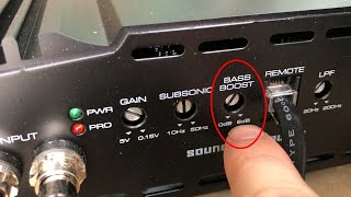 SETTING BASS BOOST ON YOUR AMPLIFIER [upl. by Fauver]