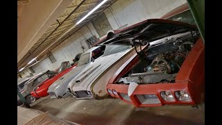 Rare GM Muscle Cars stashed in Old Furniture Factory Basement [upl. by Eldwin]