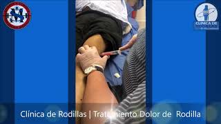 Clinica de Rodillas  Artrocentesis Rodilla  México [upl. by Ahsehyt820]