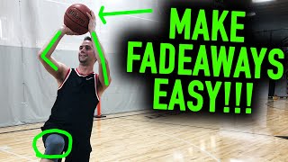 The REAL Secret to an Unstoppable Fadeaway Jumper  Basketball Shooting Tips [upl. by Gypsy]