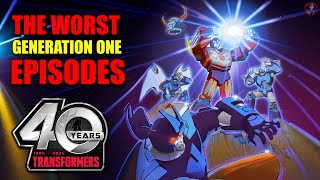 THE WORST TRANSFORMERS G1 EPISODES [upl. by Mcgregor]