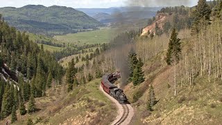 The Cumbres amp Toltec Scenic Railroad  Americas 1 Scenic Train Ride [upl. by Kermy]