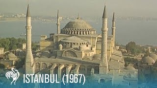 A Travel Guide to Istanbul in the Sixties The Mystery City of Mosques 1967  British Pathé [upl. by Orrin445]