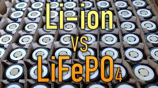 Liion vs LiFePO4 Batteries Advantages and Disadvantages [upl. by Anihcak]