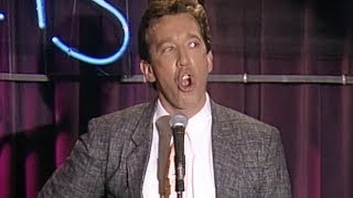 Tim Allen Grunts up a Storm at Rodney’s Place 1989 [upl. by Adnofal766]