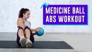 10Minute Medicine Ball Abs Workout [upl. by Leumek]