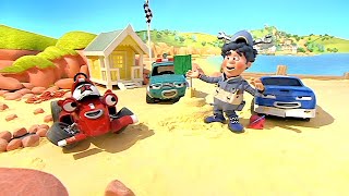 Roary the Racing Car  At the Seaside  SingAlong Song [upl. by Micheil477]