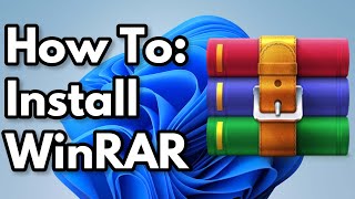 How To Install WinRAR  Windows 11  10 2025 [upl. by Salokcin876]