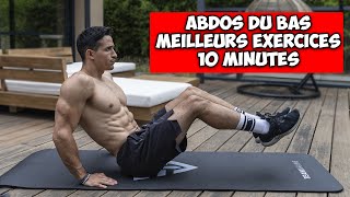 ABDOS DU BAS MEILLEURS EXERCICE EN 10 MINUTES [upl. by Ahsinej519]