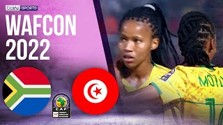 South Africa vs Tunisia  WAFCON HIGHLIGHTS  071422  beIN SPORTS USA [upl. by Norramic693]