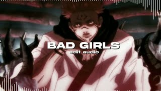 bad girls  mia edit audio [upl. by Birmingham]