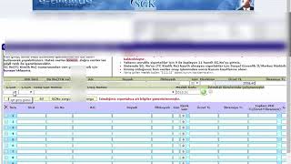 Sgk EBildirge Aylık Prim ve Hizmet Bildirgesi Girişi Videolu Anlatım [upl. by Bilak]