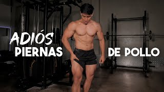 CÓMO ENGROSAR LAS PIERNAS más rápido ✅ Solución Gym y Casa [upl. by Ydnar495]