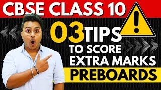 3 Tips to Score Extra Marks in CBSE Class 10 Pre Board Exam🎯🔥 CBSE Exam 2024 [upl. by Obelia888]