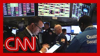 Dow logs biggest pointdrop in history as stocks tumble [upl. by Nauqat982]