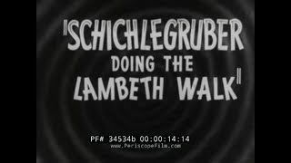 THE LAMBETH WALK  SHORT PROPAGANDA FILM THAT OUTRAGED ADOLF HITLER 34534b [upl. by Nerrak225]