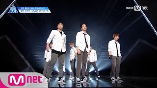 PRODUCE 101 season2 4회 REAL 상남자 The 상남자ㅣ방탄소년단 ♬상남자2조 그룹배틀 170428 EP4 [upl. by Asilej309]