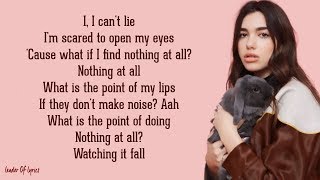 Dua Lipa  SWAN SONG Lyrics [upl. by Dnalra]