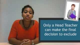 The Head Teachers Decision and Duties  Understanding School Exclusions UCL CAJ [upl. by Alic496]