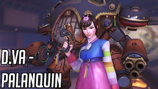 DVa quotPalanquinquot Skin Showcase  Overwatch 2 [upl. by Greenebaum]