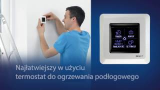 Sterowanie termostatem DEVIreg™ Touch [upl. by Atsyrhc]