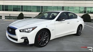 2018 Infiniti Q50 Red Sport AWD – Redline Review [upl. by Dearman]