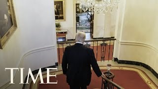 President Trump After Hours Inside Trumps Guided Tour Of The White House amp Residence  TIME [upl. by Alyworth952]