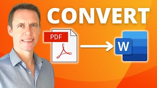 EASILY convert PDF file to Word document without any software [upl. by Mayhew]