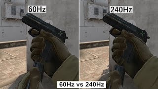 60hz vs 144hz vs 240hz ¿HAY DIFERENCIA  MONITORES GAMING [upl. by Atinaw485]